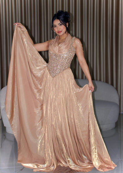 The Gold Dress