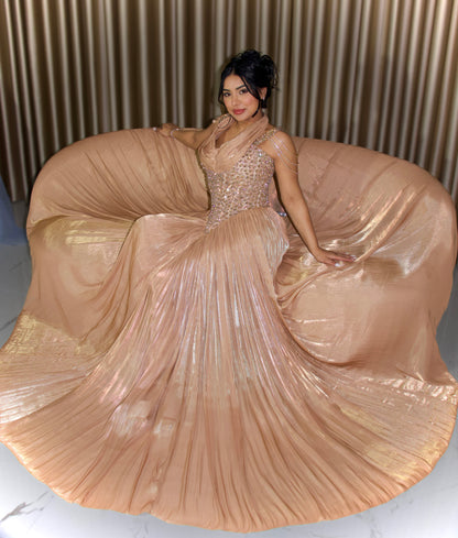 The Gold Dress